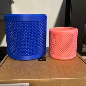 3d printed screw lid jars!